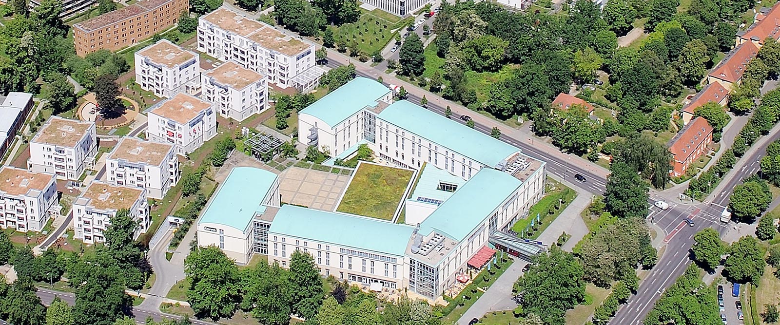 Lagebild Hotel am Voltaireweg